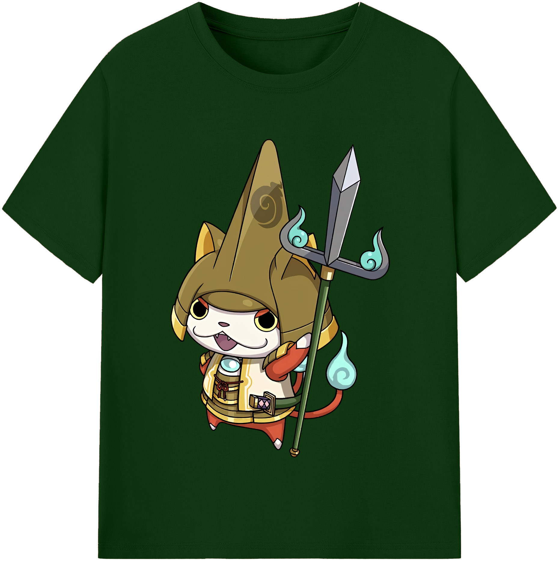 （画像用） 妖怪ウォッチ Yo-kai Watch 綿100％半袖Tシャツ（フロントプリント）